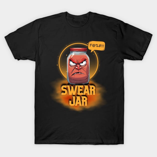 Swear Jar T-Shirt by Kenny The Bartender's Tee Emporium